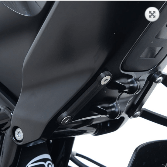 R&G Rear Foot Rest Blanking Plates fits for Husqvarna Vitpilen 701 ('18-)