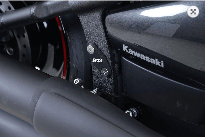 R&G Rear Foot Rest Blanking Plates fits for Kawasaki Vulcan VN900 Custom ('07-), VN900 Classic ('06-) & VN900 Classic LT ('11-)