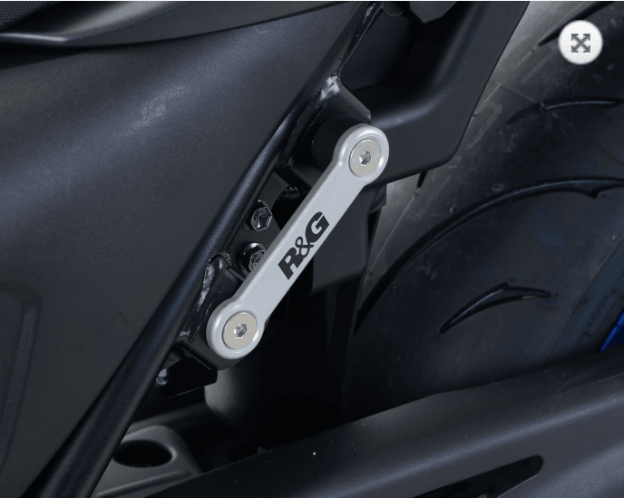 R&G Rear Foot Rest Blanking Plates fits for Suzuki SV650 ('16-) & SV650X ('18-) - Image 3