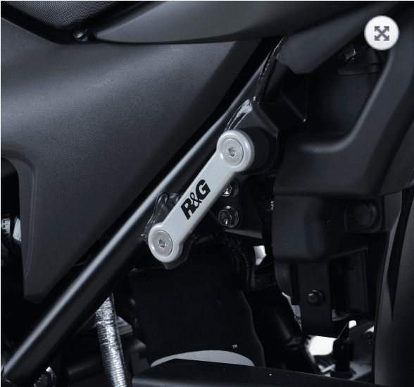 R&G Rear Foot Rest Blanking Plates fits for Suzuki SV650 ('16-) & SV650X ('18-) - Image 4