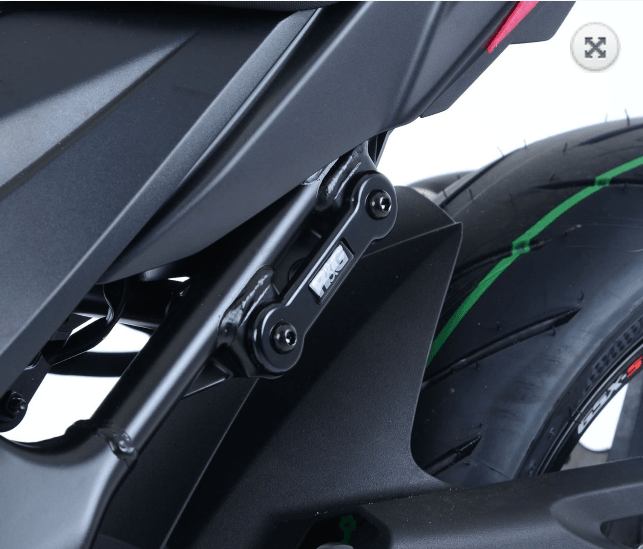 R&G Rear Foot Rest Blanking Plates fits for Suzuki GSR750 ('11-), GSX-S750 ('17-) & GSX250R ('17-)