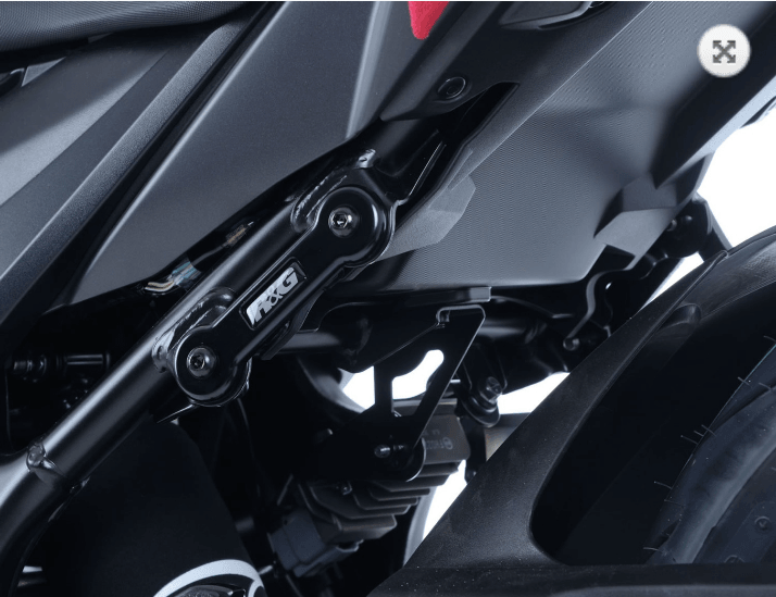 R&G Rear Foot Rest Blanking Plates fits for Suzuki GSR750 ('11-), GSX-S750 ('17-) & GSX250R ('17-) - Image 3