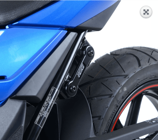 R&G Rear Foot Rest Blanking Plates fits for Suzuki GSR750 ('11-), GSX-S750 ('17-) & GSX250R ('17-) - Image 4