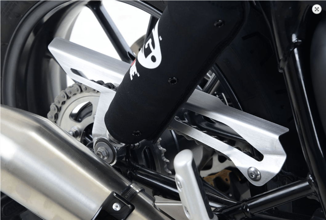 R&G Chain Guard fits for Triumph Street Twin ('16-), Street Cup ('17-) & Bonneville T-120 ('16-)