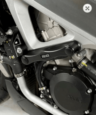 R&G Crash Protectors Frame Skidders fits for Aprilia RSV4 & V4 Tuono Models