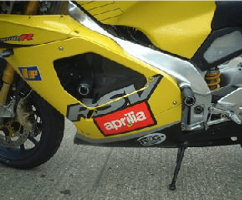 R&G Crash Protectors Classic Style fits for Aprilia RSV Mille & RSVR ('01-'03) - Image 3