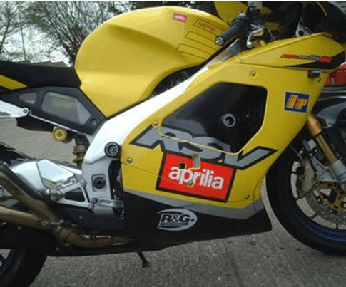 R&G Crash Protectors Classic Style fits for Aprilia RSV Mille & RSVR ('01-'03) - Image 2