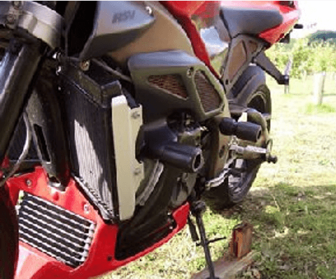 R&G Crash Protectors Classic Style fits for Aprilia Tuono ('03-'05) - Image 2