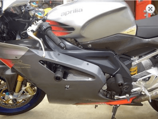 R&G Crash Protectors Classic Style fits for Aprilia Factory ('04-'10), RSVR ('04-'10) & Tuono ('06-'11) - Image 4