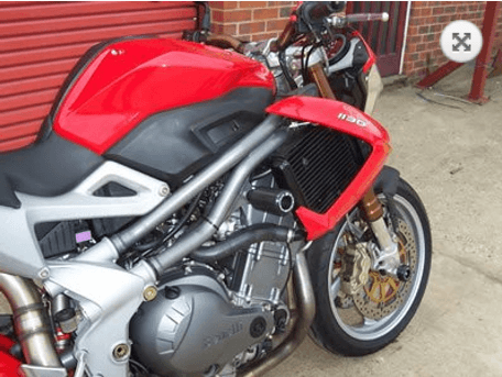 R&G Crash Protectors Classic Style fits for Benelli Cafe Racer 1130 & TNT - Image 3