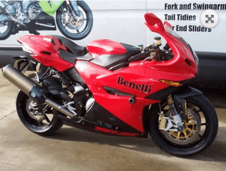 R&G Crash Protectors Classic Style fits for Benelli Tornado RS - Image 7