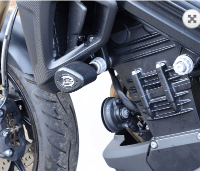 R&G Crash Protectors Aero Style fits for BMW F800R (’15-’18) (White)