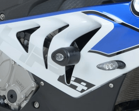 R&G Crash Protectors Aero Style (Non Drill) fits for BMW S1000RR ('12-'14) & HP4 ('09-'14) (White)