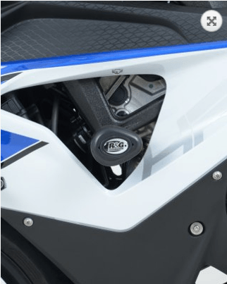 R&G Crash Protectors Aero Style (Non Drill) fits for BMW S1000RR ('12-'14) & HP4 ('09-'14) (White) - Image 5