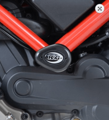 R&G Crash Protectors Aero Style fits for Ducati Multistrada 1200 (’15-) & Multistrada 950 (’17-) (White)