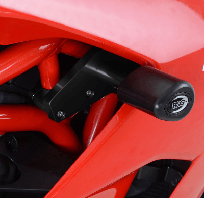 R&G Crash Protectors Aero Style (Non Drill Kit) fits for Ducati Supersport & Supersport S (’17-’20) (Black)