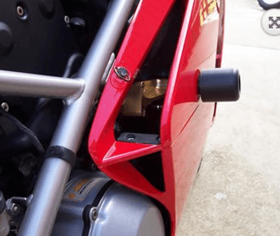 R&G Crash Protectors Classic Style fits for Ducati 749 & 999 (Black)