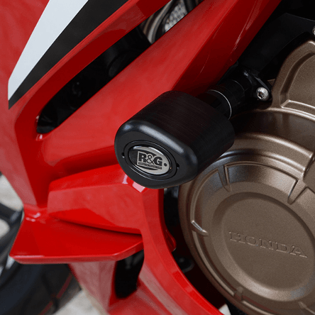 R&G Crash Protectors Aero Style fits for Honda CBR500R ('19-) (White)