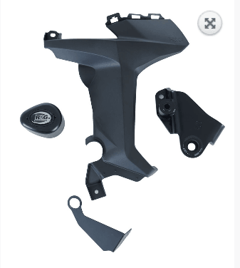 R&G Crash Protectors Aero Style (Non-Drill Kit) fits for Honda CBR1000RR (’17-’19) (Black)