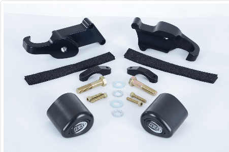 R&G Crash Protectors Aero Style fits for Honda NC700 ('12-'14) / NC750S(DCT) (’14-'20) & NC700(DCT) (’12-'20) / NC750X ('14-'20) (Black)