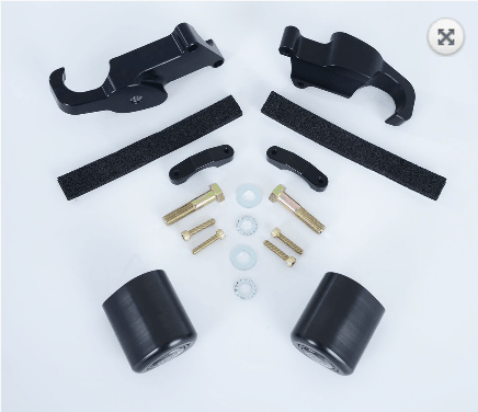 R&G Crash Protectors Aero Style fits for Honda NC700 ('12-'14) / NC750S(DCT) (’14-'20) & NC700(DCT) (’12-'20) / NC750X ('14-'20) (Black) - Image 2