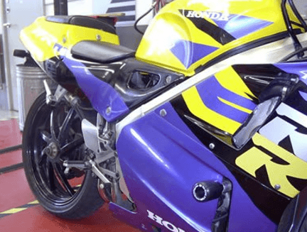R&G Crash Protectors Classic Style (Non Drill Kit) fits for Honda VFR400 (NC30) - Image 3