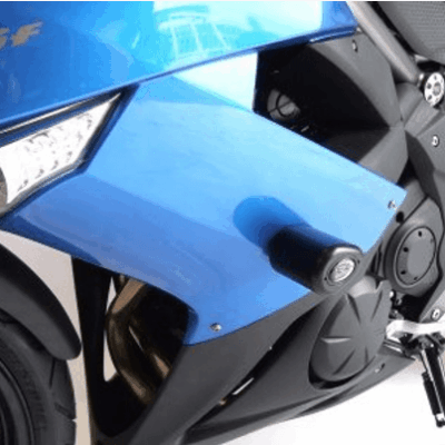 R&G Crash Protectors Aero Style fits for Kawasaki ER-6 Faired Bikes (’09-’15) & Ninja 650 (’09-’14)