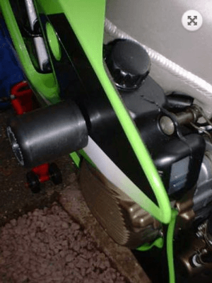 R&G Crash Protectors Classic Style fits for Kawasaki ZX6-R (’98-’02)