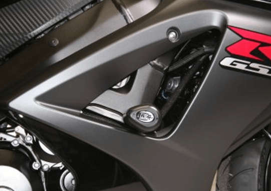 R&G Crash Protector Aero Style fits for Suzuki GSX-R1000 K7-L6 (White)