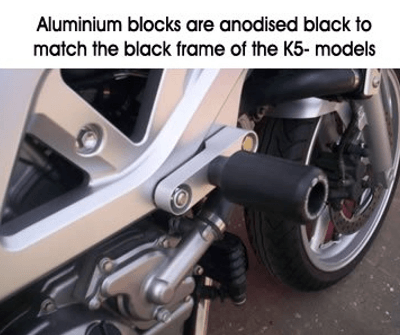 R&G Crash Protectors Classic Style fits for Suzuki SV650 Bikini & Unfaired (’05-’12)