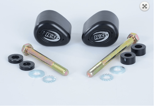 R&G Crash Protectors Aero Style fits for Yamaha YZF-R1 ('09-'12) (White)