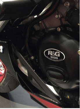R&G Engine Case Cover Race Kit (2pcs) fits for Aprilia RSV4 (’09-’14) & Tuono V4 (’11-)
