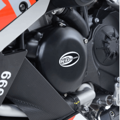 R&G Engine Case Cover Kit (2pcs) fits for Aprilia RSV4 RR/RF (’15-), Tuono V4 (’18-), RSV4 1100 Factory (’19-’20)