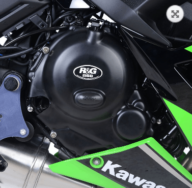 R&G Engine Case Cover Race Kit (2pcs) fits for Kawasaki Z650 (’17-) & Ninja 650 (’17-)