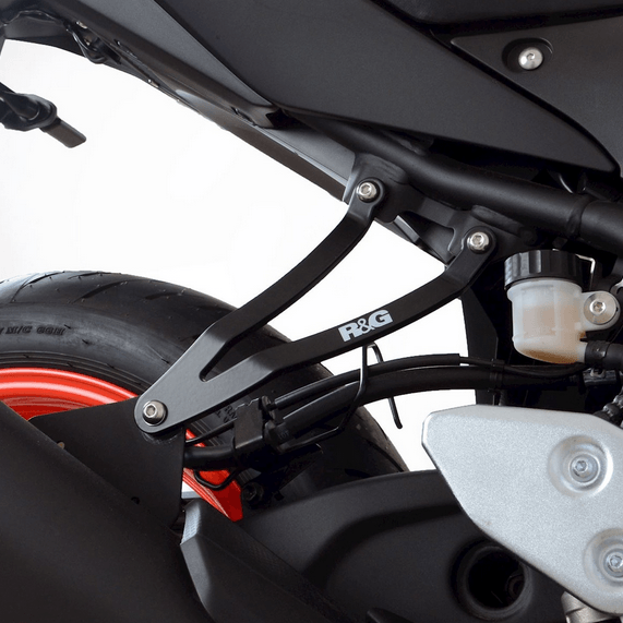 R&G Exhaust Hanger Kit and Footrest Blanking Plate fits for Yamaha MT-25 ('15-) & MT-03 ('16-)