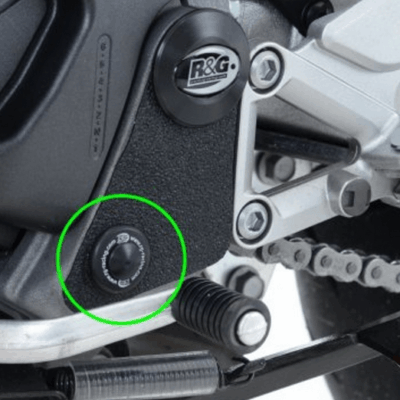 R&G Frame Plug fits for Honda VFR800F & Crossrunner (LHS Bottom Only)