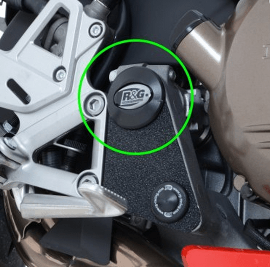 R&G Frame Plug fits for Honda VFR800F ('14-) (RHS Top Only)