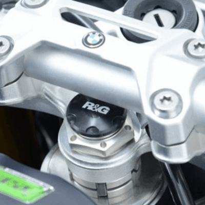 R&G Top Yoke Cap fits for BMW S1000R, S1000RR R Nine T, Triumph Daytona 675 & Kawasaki ZX10R models