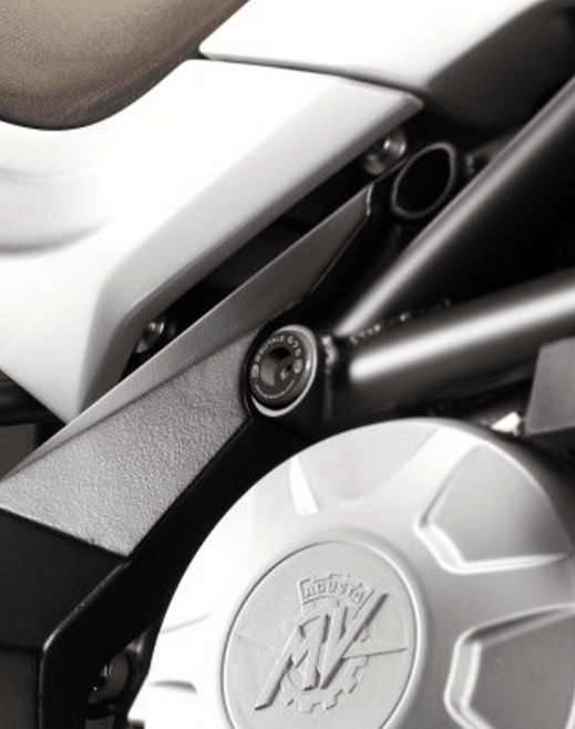 R&G Lower Trellis Frame Plug fits for MV Agusta Brutale 675 ('12-'16) & Stradale 800 ('15-'18) (RHS)