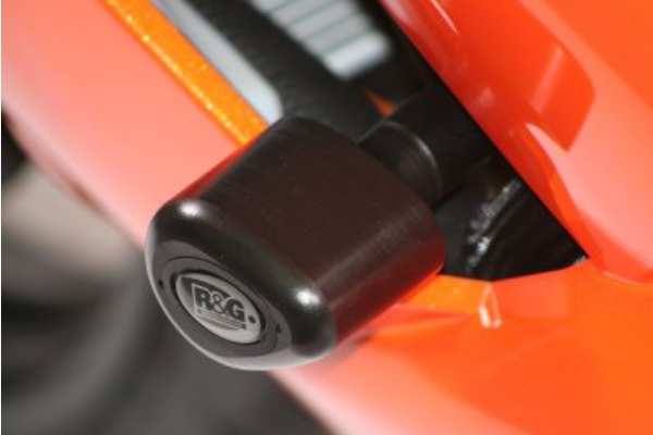 R&G Crash Protectors Aero Style fits for Kawasaki ZX6R ('07-'12) (Black)