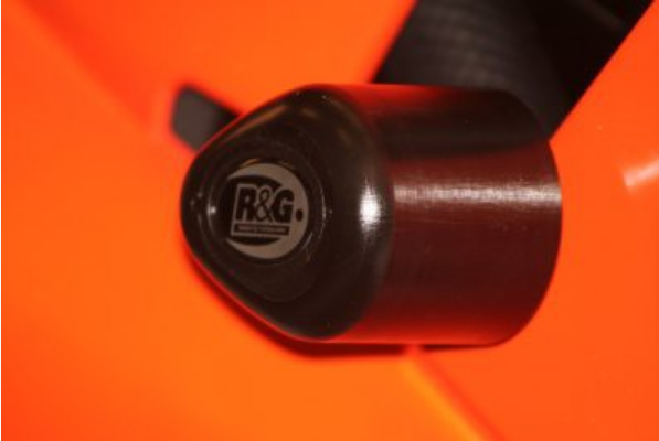 R&G Crash Protectors Aero Style fits for Kawasaki ZX6R ('07-'12) (Black) - Image 3
