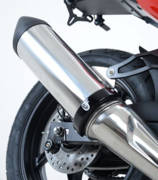 R&G 4.5 to 5.5 Round Exhaust Protector (Can Cover) fits for Multiple Bike Models - Image 7