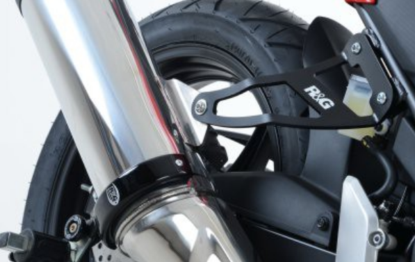 R&G 4.5 to 5.5 Round Exhaust Protector (Can Cover) fits for Multiple Bike Models - Image 5