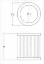 BMC HONDA CB400 SF AIR FILTER