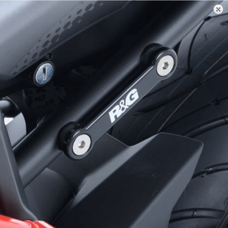 R&G Rear Foot Rest Blanking Plates fits for Yamaha MT-07 (FZ-07) ('14-) - Image 2