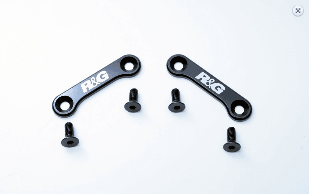 R&G Rear Foot Rest Blanking Plates fits for Triumph Tiger 1050 Sport ('16-)