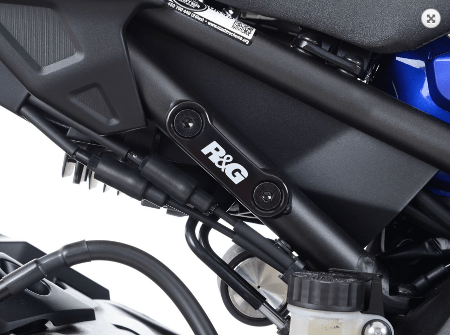 R&G Rear Foot Rest Blanking Plates fits for Yamaha MT-10 ('16-) & SP ('17-)
