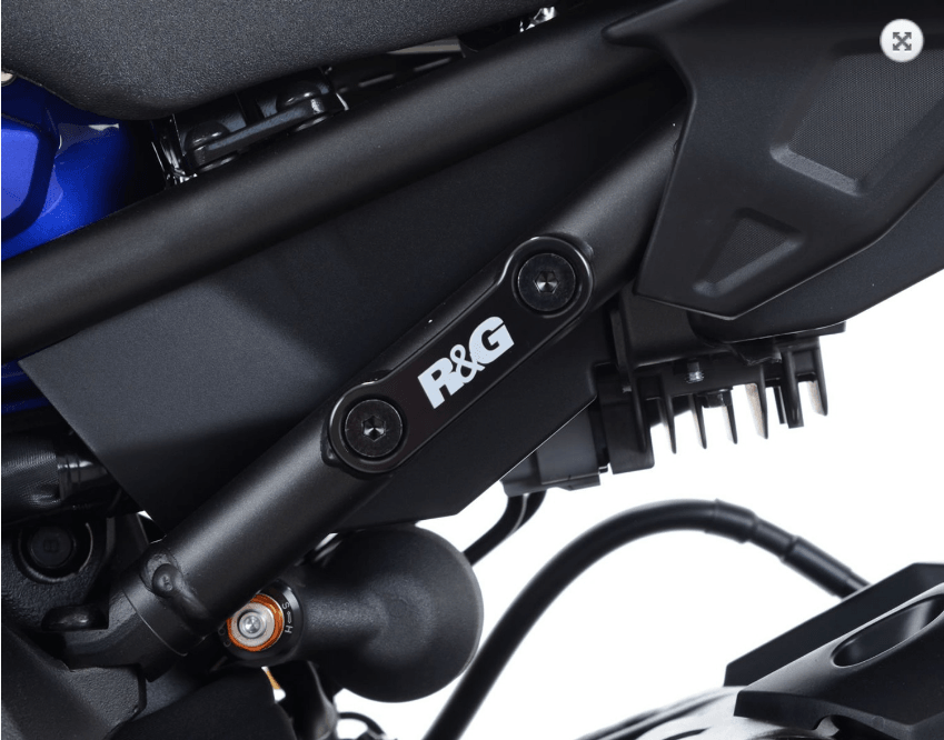 R&G Rear Foot Rest Blanking Plates fits for Yamaha MT-10 ('16-) & SP ('17-) - Image 4