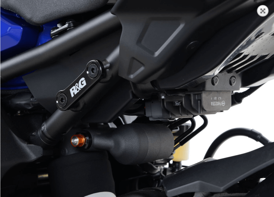 R&G Rear Foot Rest Blanking Plates fits for Yamaha MT-10 ('16-) & SP ('17-) - Image 6