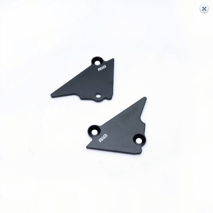 R&G Rear Foot Rest Blanking Plates fits for Zero FX ('19-)